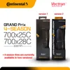 Neumáticos de bicicleta Continental Grand Prix Neumático de 4 estaciones 700x25C/28CTraining Bicicleta de carretera plegable A prueba de pinchazos Cuatro estaciones Plegable ultraligero HKD230712