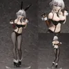 Filmspel 46 cm frigörande B-Style Azur Lane Washington North Carolina Bunny Ver 1/4 PVC Action Figur Toy Adults Collection Model Doll Presents