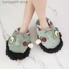 Pantoufles Unisexe Zombie Pantoufles Hiver Chaud Intérieur Diapositives Pour Femmes et Hommes Walking Dead 3D Maison Chambre Chaussures Halloween Cosplay pantufa T230712