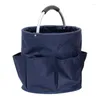 Storage Bags Oxford Cloth Bucket Waterproof Gardening Tools Basket Occupy Little Space Necessary Accessory For Home