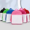 Gros Sublimation Blanc Sac D'école Sac À Dos Sac À Bandoulière Maternelle Enfants Livre Packs Transfert Thermique Chaleur Imprimer Étudiant Sac À Dos Sacs Imprimer Photo DIY Cadeaux