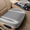 Uppgradera linbilsätet omslaget andningsbar Auto Seat Cushion Protector Front Automobile Seat Pad Mat Car Styling Interiör Tillbehör