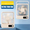 Other Home Garden Small Desk Foldable Fan USB Portable Quiet Table Fan Rechargeable Strong Airflow Cooling Fan With 4 Speeds Powerful Wind 230711