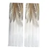 Curtain Sheer Curtains Elegant Rod Pocket Window Vertical Drapes For Home Decoration Bedroom Living Room