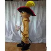 2019 Costumes de haute qualité Costume de mascotte Chat botté Costume de mascotte Pussy Cat 264S