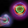 Zabawka dekompresyjna kolorowe Luminous Spinner zabawka biurowa Gyro ulga w niepokoju stres ręczny Spinner Focus Spinner zabawka dla dzieci R230712