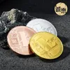 Arti e Mestieri Moneta commemorativa moneta fortunata in metallo valuta estera