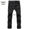 Pantaloni da uomo Pantaloni da uomo invernali spessi caldi in pile di pelle di squalo Pantaloni militari tattici casuali Pantaloni sportivi da uomo elasticizzati impermeabili J230714