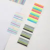 300st fluorescerande anteckningsblock Kawaii Sticky Notes Indexflikar Flagga Highlight Etikett Mark Stickers Bokmärke Koreanskt brevpapper Office