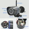 Caméras IP Caméra 4MP WiFi Sécurité extérieure 1080P Wi Fi Surveillance vidéo Sans fil Filaire Wi Fi CCTV Étanche CamHi Camara 230712