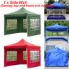 Tentes et abris Portable Extérieur Tente Surface Remplacement Abri De Jardin Abri Windbar Rainproof Canopy Party Étanche Gazebo Canopy Top Cover 230711