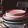 Platten Nordic Kreative Haushalt Keramik Für Home El Steak Westlichen Salat Platte Gerichte Servierplatte Geschirr