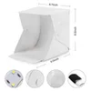 Diffuseurs Flash Mini Softbox Pliante Photographie Photo Studio Softbox Lumière LED Soft Box Photo Fond Kit Boîte à Lumière pour Appareil Photo Reflex DSLR R230712