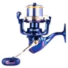 Baitcasting Mulinelli Tutto in metallo da pesca rotante scroll per surf in acqua salata badge scroll 8000 attrezzatura per ruote accessori per attrezzi da pesca 230711