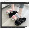 Talltor 2021 Vinter Varma fluffiga tofflor Kvinnor Plattform Päls Slides Fuzzy Slippers Soft Wedges Zapatillas Mujer Slides Sandaler Women Shoe T230712