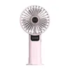 Ventilateurs électriques Mini ventilateur portatif affichage LED petit ventilateur électrique charge de bureau Portable extérieur vent fort aromathérapie 4000 mAh Mini Fan