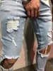 Men's Jeans for Men Fashion Skinny Ripped Denim Trousers Biker High Quality Male Slim Casual Pants Hip Hop Jogging 230711