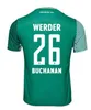 2024 Werder Brême Maillots de football 125e anniversaire Maillot spécial Marvin Ducksch Leonardo Bittencourt NOIR VERT nouveau 23/24 FRIEDL PIEPER CHEMISES DE FOOTBALL TOP enfants