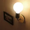 Lampada da parete moderna minimalista nordica in ferro corridoio scala comodino camera da letto luce per la decorazione del soggiorno di casa