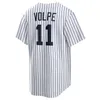 Personnalisé Hommes Femmes Jeunesse Aaron Judge Baseball Jersey Anthony Volpe Rizzo Gary Sanchez DJ LeMahieu Giancarlo Stanton Gerrit Cole Derek Jeter Gleyber Torres Holmes