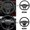 Capas de volante de carro de fibra de carbono respirável antiderrapante para Changan CS75 PLUS CS95 CS35 Alsvin CS15 CS55 Eado