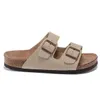 Designer bilder för män storlek 13 boston clogs mule man glid mule tofflor män sandaler kork platt mule läder favorit strand casual skor kvinnor män Arizona Mayari US13