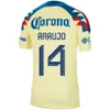 23 24 Liga MX Club America Soccer Jerseys 2023 2024 10# D. Valdes Pedro B.Rodriguez Fidalgo R.Martinez Рубашка A.Zendejrs Генри Ф. Футбольная форма