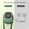 Electric Fans Usb Mini Fan Portable Mute Hanging Neck Fans Gears Electric Fan for Outdoor Sports Travel Handfree Air Conditioning Cooler