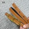 Women Belts Fashion Designer belt Cowskin luxury belts 7 Color Optional High Quality width 1.5cm double-sided casual with Jeans skirt wholesale