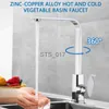 Kitchen Faucets Kitchen Faucets 360 Degree Rotation Chrome/Black Square Water Tap Water Stainless Steel Faucet Solid Kitchen Sink Water Mixer x0712