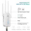 Routrar 1200Mbps Dual Band 2 4G 5GHz WiFi Extender 802 11AC Repeater Kraftfull trådlös router AP AC1200 Wlan Wi Fi Range Amplifier 230712