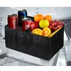 Upgrade Car Trunk Organizer Super Strong Durable Collapsible Cargo Storage Bag Waterproof Multi-Use Tools Box For Auto Trucks SUV