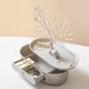 Jewelry Pouches Upgraded Deer Storage Rack Drawer Design Tree Antler Shape Earrings Necklace Ring Display Stand Tray Cases