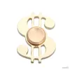 Декомпрессионная игрушка US Dollar Spinner Coins Metal Spinner Spinner Высококачественный подшипник для анти -стресса R230712