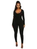 Women's Jumpsuits Rompers Women's casual brown body-building jumpsuit Y2K Sportswear activity street clothes suit 230711