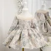 Robes de fille bébé espagnol Lolita princesse robe de bal perles conception fête d'anniversaire baptême vêtements Pâques Eid robes pour filles A1324 230712