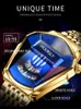 Armbanduhren Luxus Hoursly Marke Trend Coole Herren Armbanduhr Edelstahl Technologie Mode Quarzuhr für Männer Relogio Masculino 230712