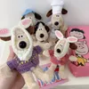 Magnesy na lodówkę 14cm15cm Puppy magnes na lodówkę naklejka Po tablica ogłoszeń naklejki Cartoon śliczne miękkie Home Deco 230711