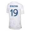 New Maillots de football 2023 2024 World Cup Soccer Jersey Francese BENZEMA Maglie da calcio MBAPPE GRIEZMANN POGBA kante maillot foot kit top shirt UOMO bambini set