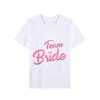 Women's T Shirts Women Fashion T-shirts Team Bride Wedding Bridesmaids Designs Tshirt Casual Bachelorette Hen Do Party Short Sleeve Tees