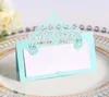 Wedding Invitations Laser Cut Lace Flower Table Name Place Cards Name Message Setting Card Birthday Party Favor Decoration