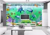 Wallpapers 3d Room Wallpaper Landscape Custom Mural Po Sea Ice Dolphins Decoration Painting Wall Murals For Walls 3 D