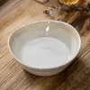 Miski Stopniowa Zmiana Kształtu Miska Retro Ceramiczna Sałatka Owocowa Piec Zmieniony Makaron Warzywny