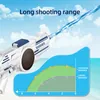 Gun Toys Electric Water Gun Toy Super Automatic Burse Water Waters Ploming Bool Peach Party Game Water Water Fighting For Kids Gift 230711