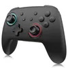 Controller di gioco Dual Motors Joystick di gioco wireless a 6 assi per NS Switch Turbo con luce LED RGB BT Gamepad Pro/Lite/PC