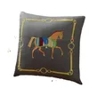 New Jet Embroidery Pillow Blanket Lunch Break Cushion Cover Small Quilt Fashion