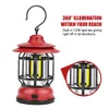 Outdoor Hanging Light Fixtures, USB Powered Hanging Lantern Lamp with hook for Camping Emergency tent hiking fishing