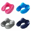 Pillow UShape Travel for Airplane Inflatable Neck Accessories Comfortable Sleep Home Textile Dropship 230711