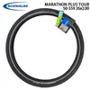 Pneus de bicicleta SCHWALBE MARATHON PLUS TOUR Pneu de bicicleta com fio Reflex preto 26 polegadas 50-559 26x2,00 MTB Off-Road Travel Mountain Bike Cycling Part HKD230712