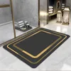 Tapis de bain Tapis de bain super absorbants Tapis de baignoire antidérapant Tapis de bain lavable Tapis de douche à séchage rapide Paillasson Accessoires de salle de bain 230711